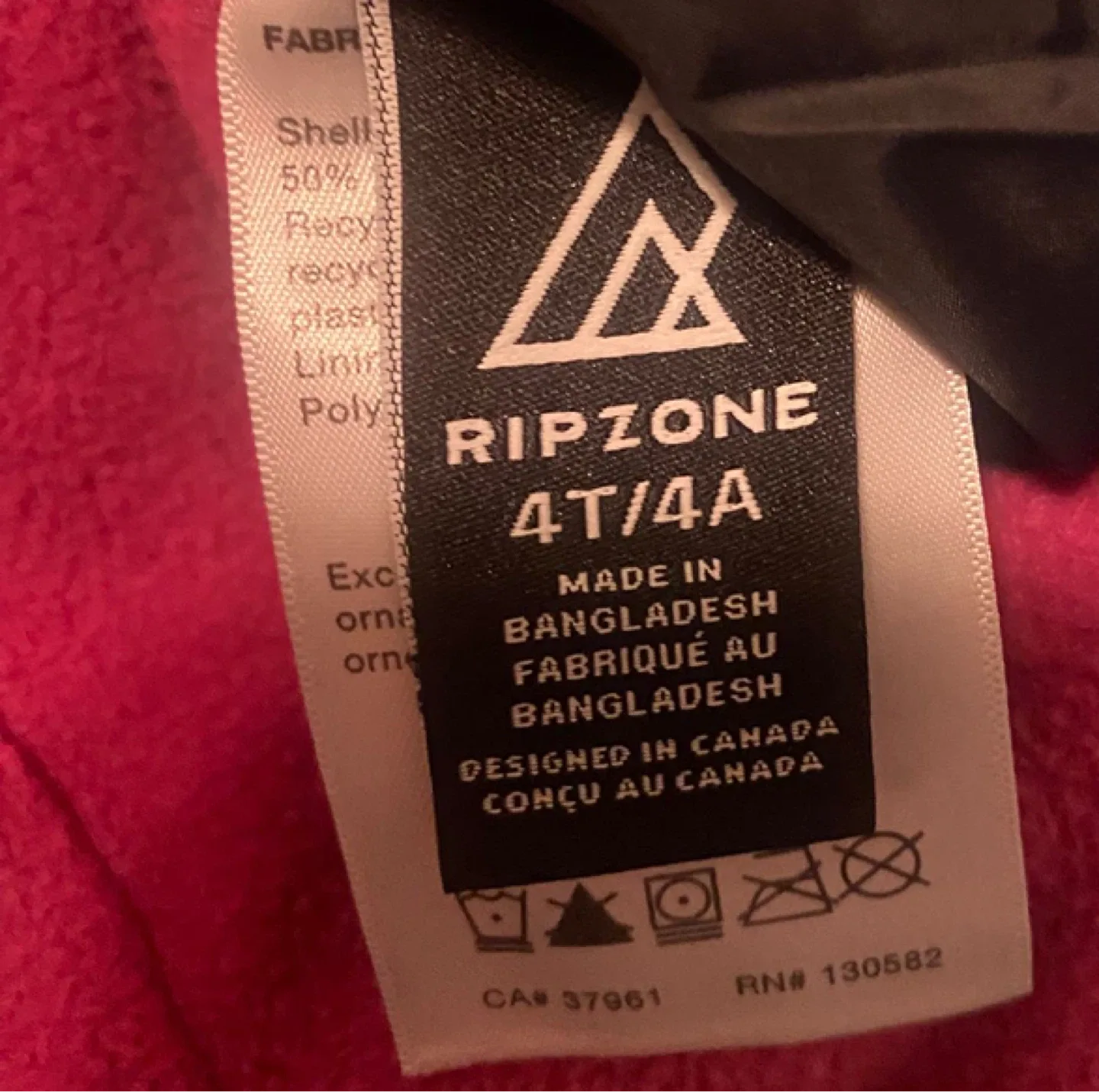Ripzone 4T/4A Puffer Jacket - Rainbow Clouds image indicator(2)