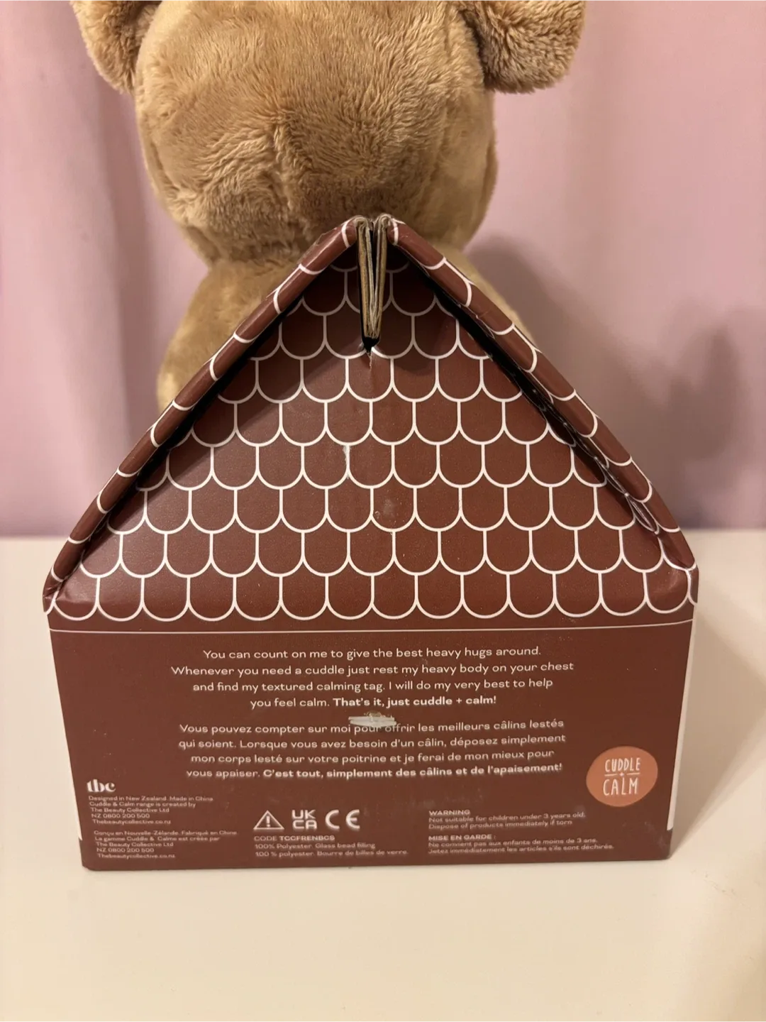 Huggable Frenchie Weighted Plush Toy #Cleanout image indicator(4)