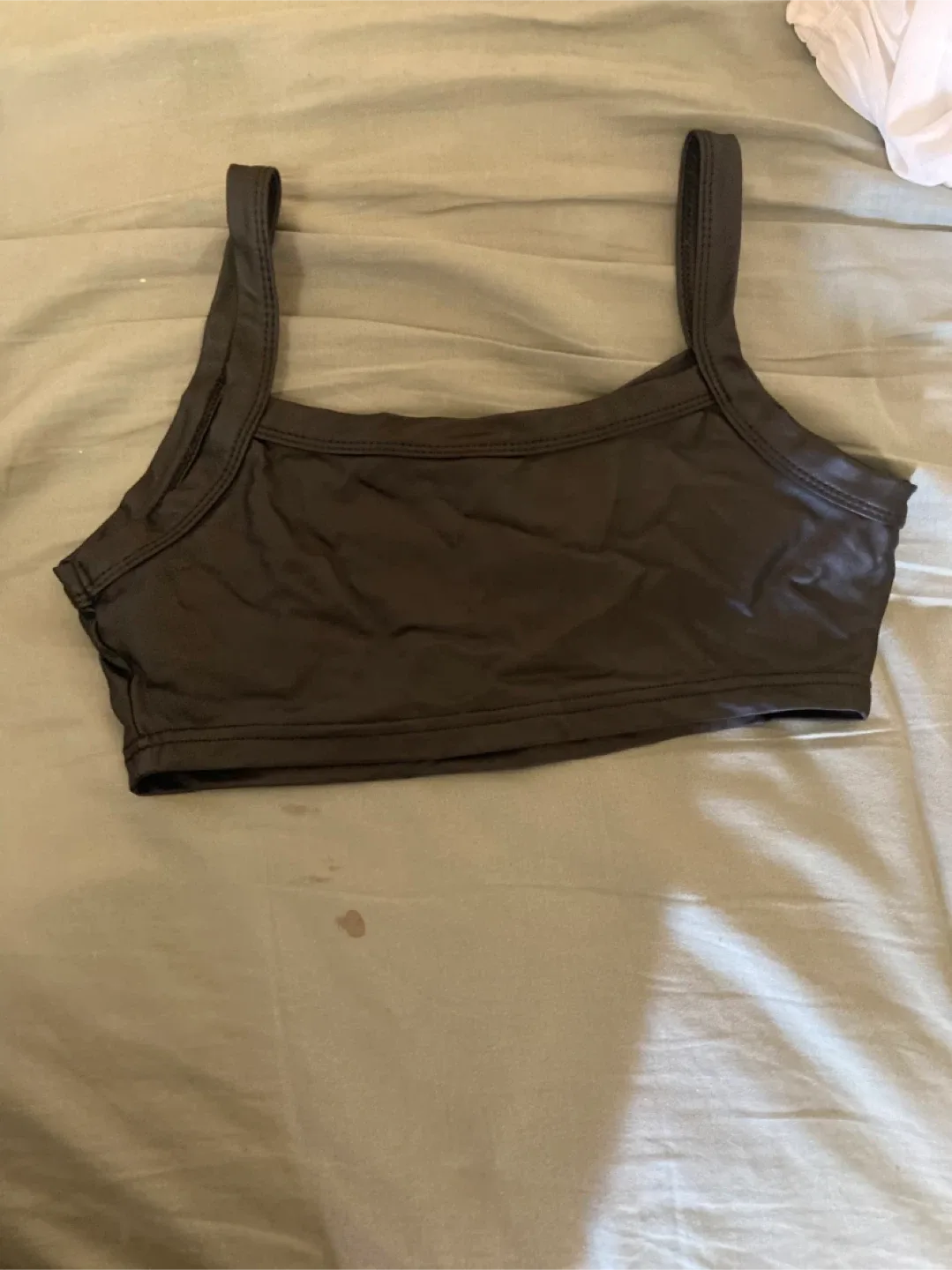 Brown Crop Top image indicator(2)