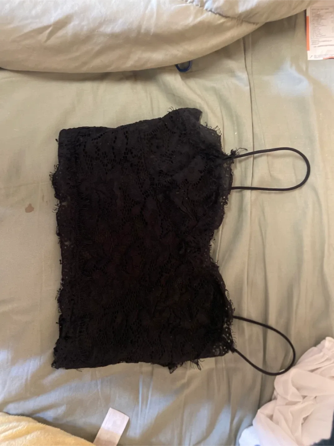 Black Lace Cami Top image indicator(2)