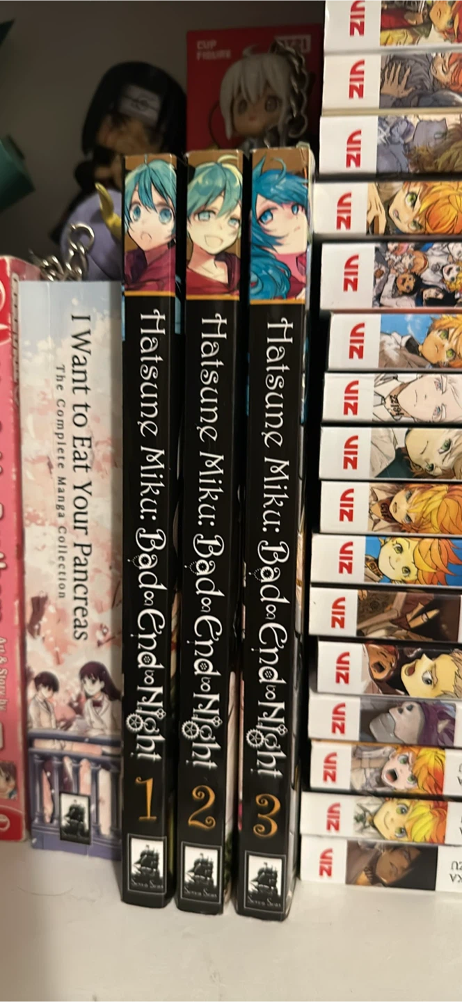 Hatsune Miku: Bad End Night Manga Volumes 1-3