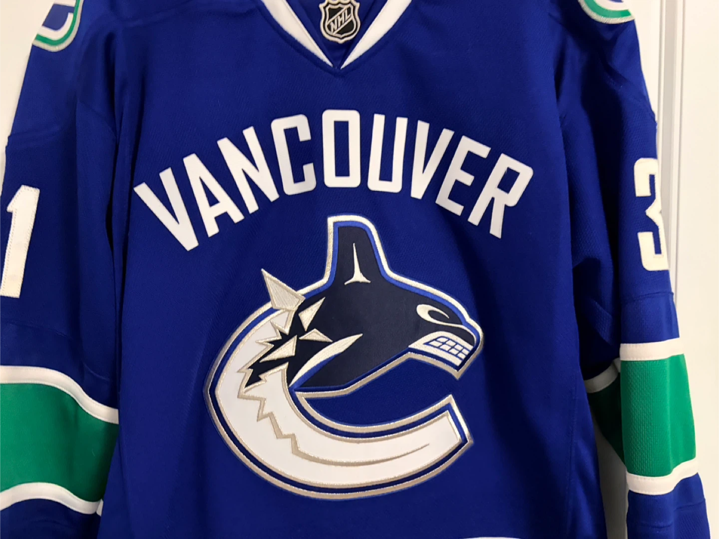 Authentic Reebok Vancouver Canucks Eddie Läck JerseyMedium - photo 5