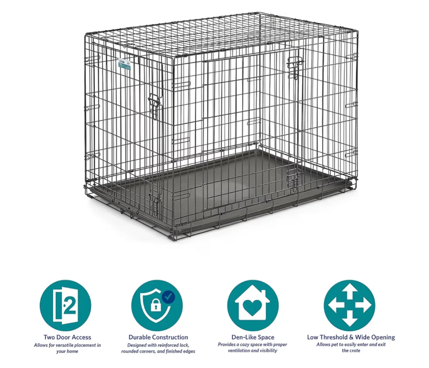 Dog Crate & Kong Dog Bed image indicator(2)