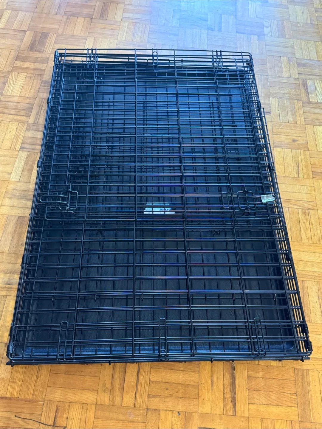 Dog Crate & Kong Dog Bed