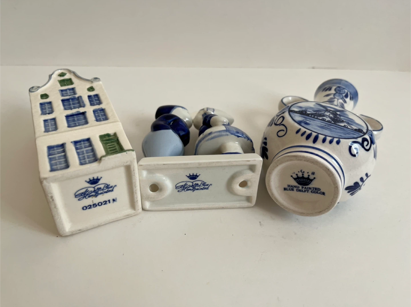 Delft Blue Holland Ceramic Figurines - photo 5
