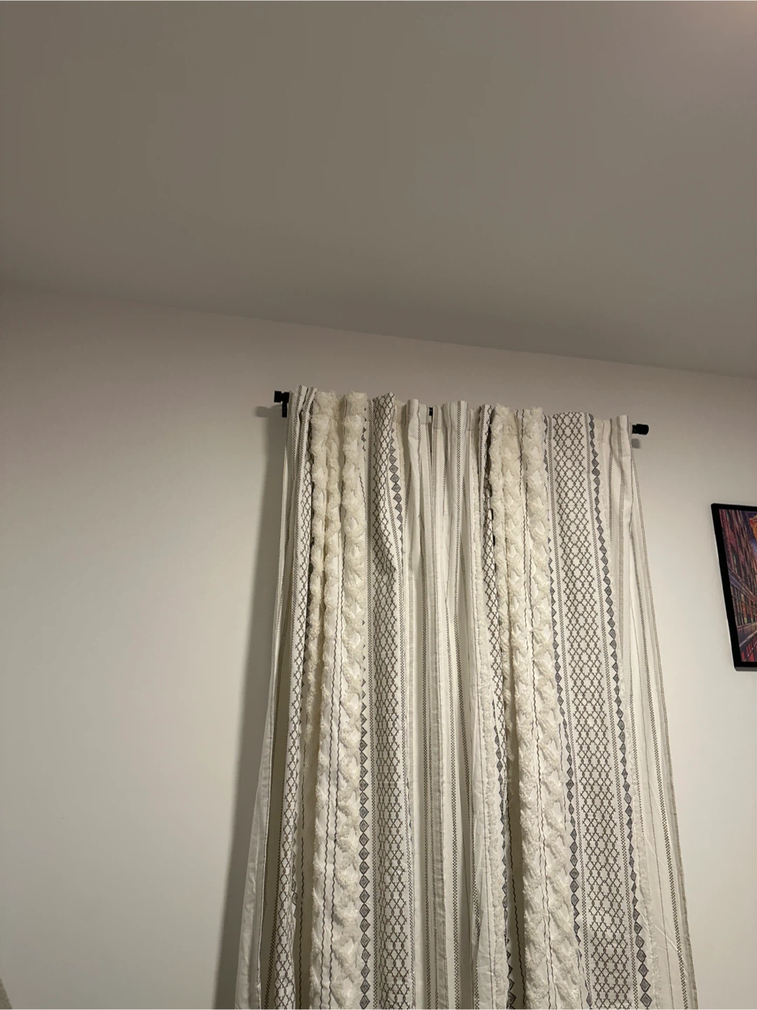 Patterned Curtain 4 panels