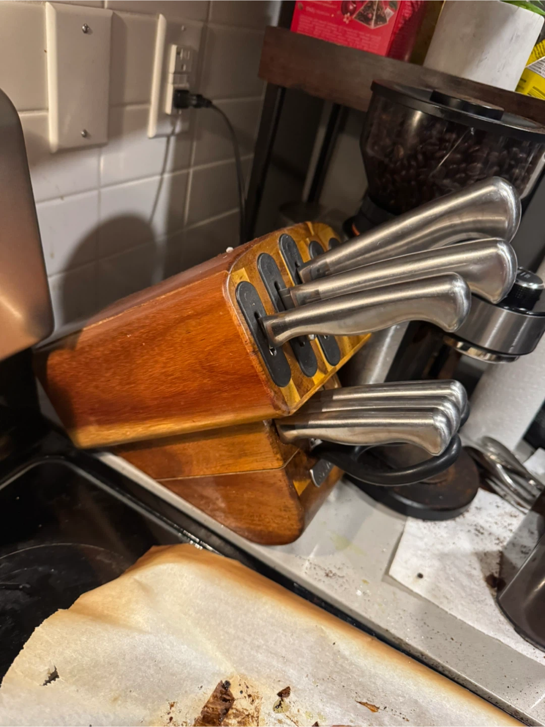 Sabatier Knife Set with Block - photo 5