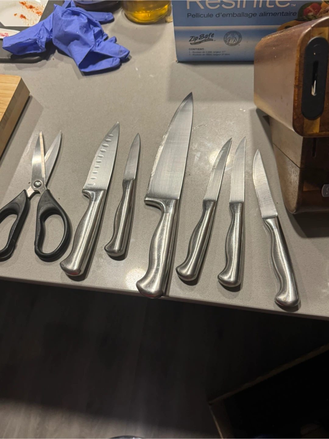 Sabatier Knife Set with Block - photo 3