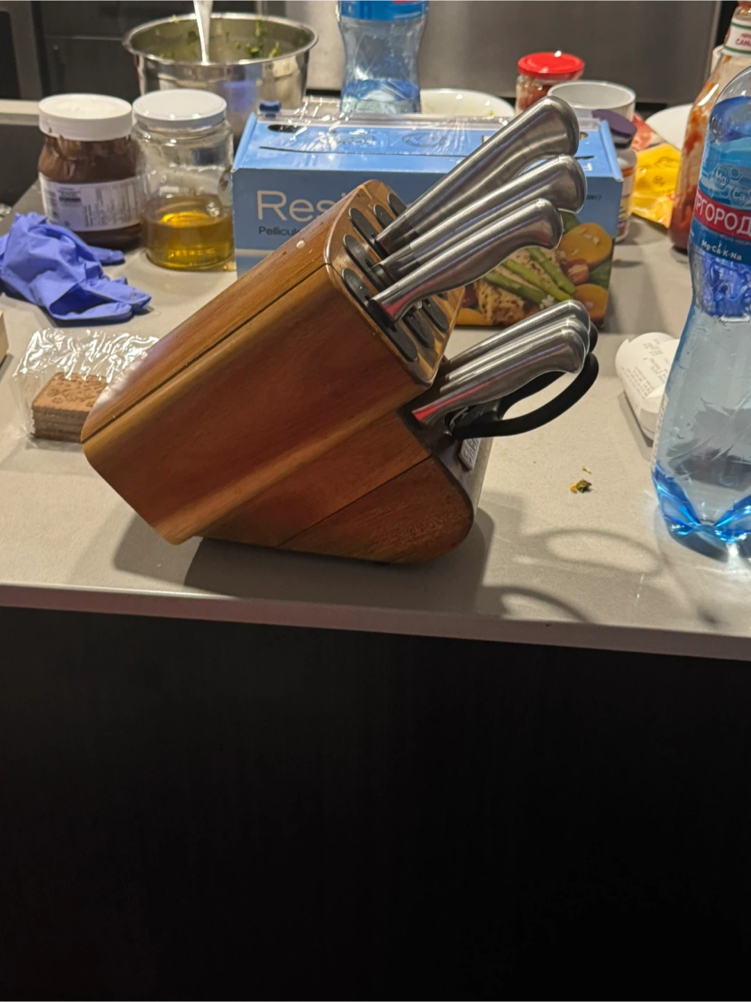 Sabatier Knife Set with Block - photo 2