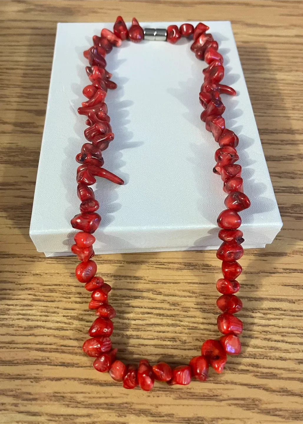 #Cleanout - Red Coral Necklace