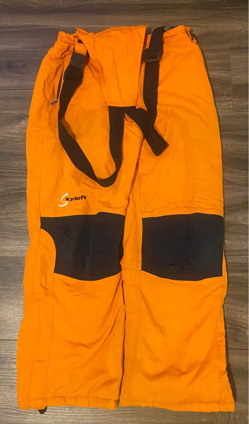 Skyloft Orange Ski Pants