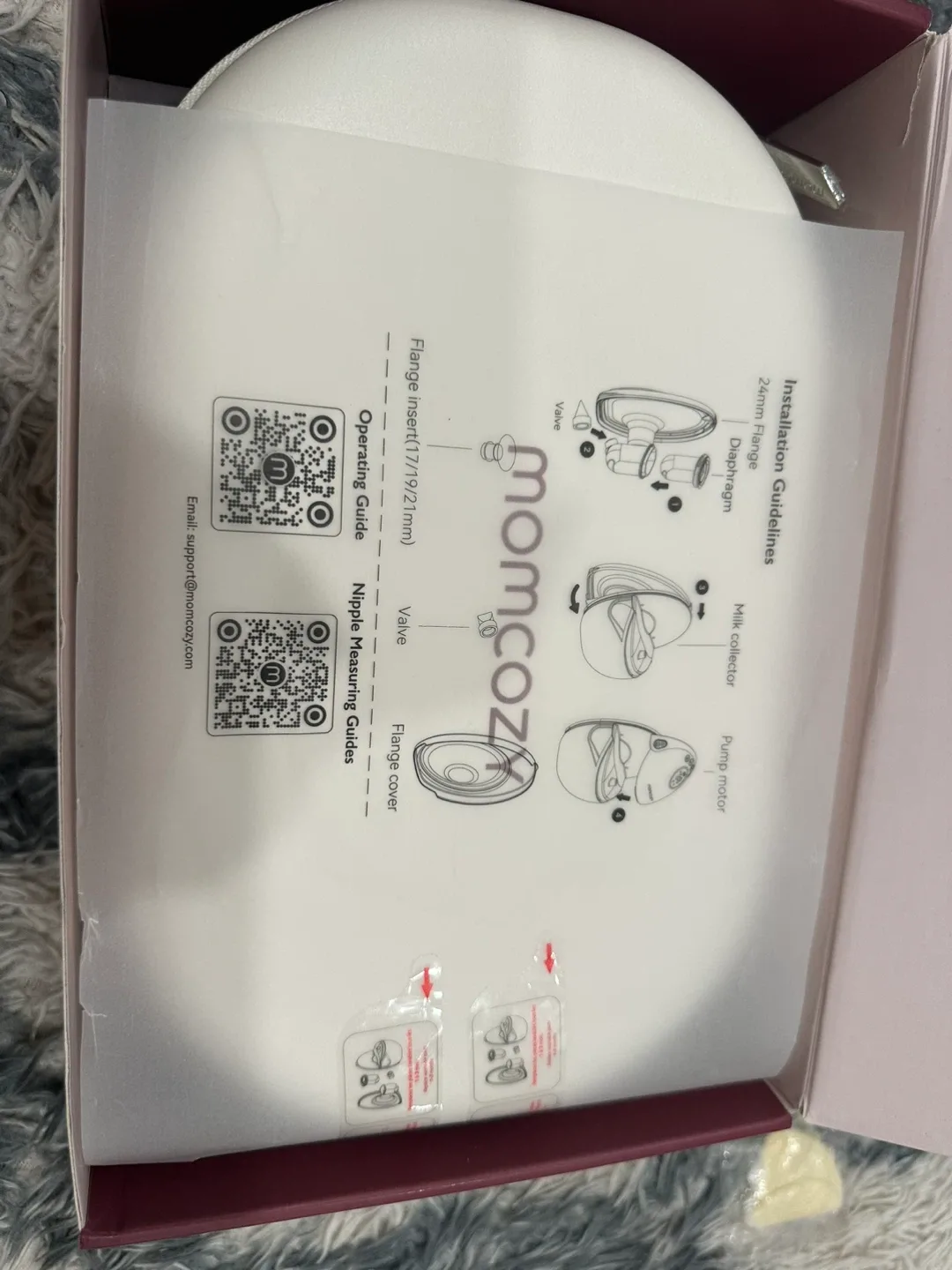 Momcozy  Pump Hands Free Mobile Style |M6 image indicator(3)