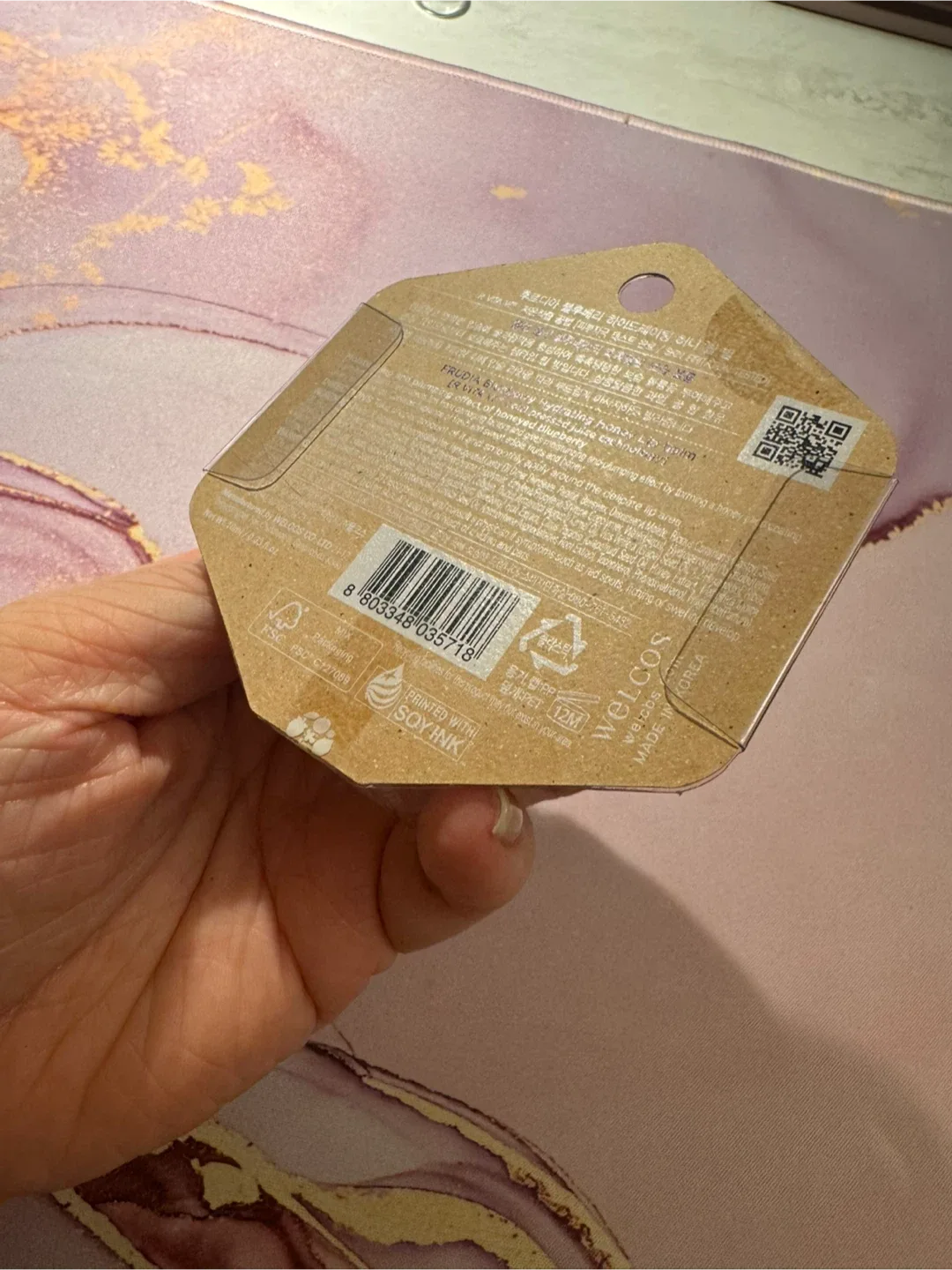 New Frudia Blueberry Hydrating Honey Lip Balm image indicator(3)