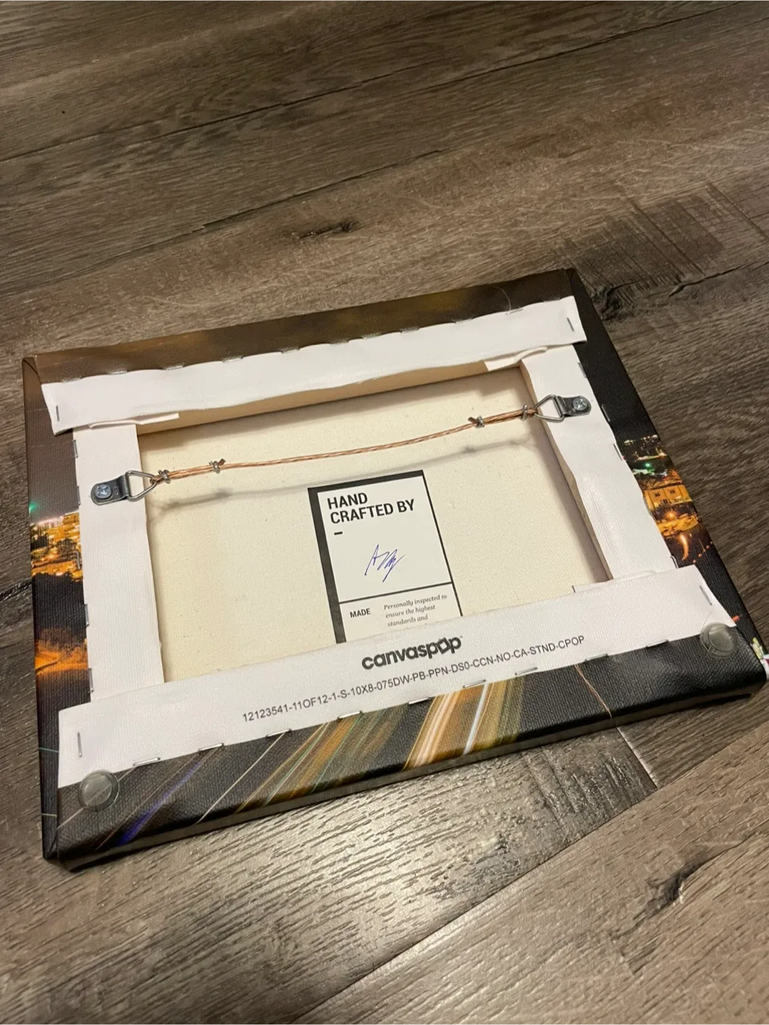 Vancouver Cityscape Canvas Print 10x8 image indicator(3)