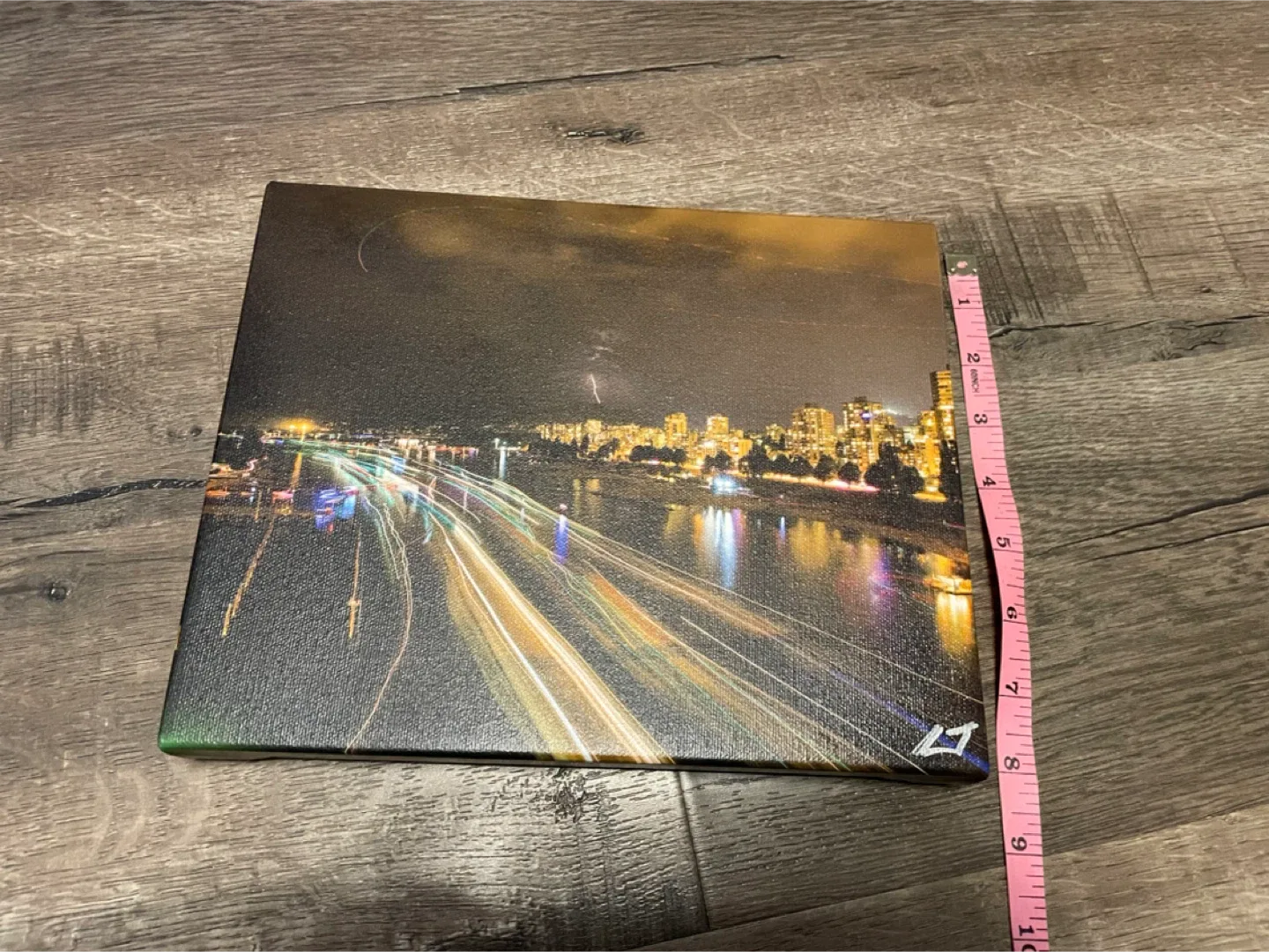 Vancouver Cityscape Canvas Print 10x8 image indicator(5)