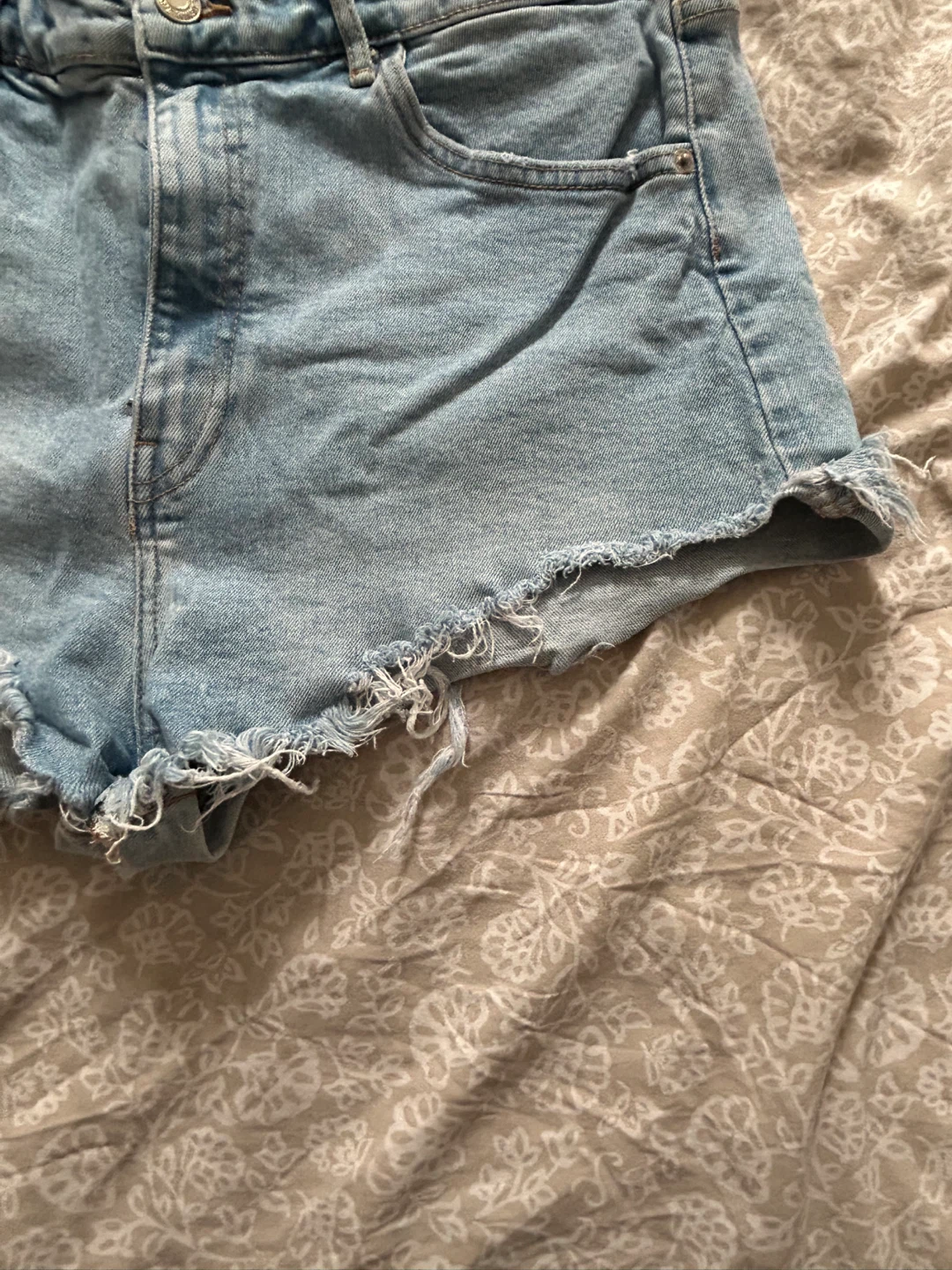 ZARA denim shorts - photo 3