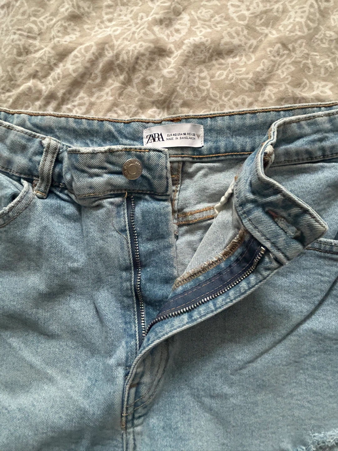 ZARA denim shorts - photo 4