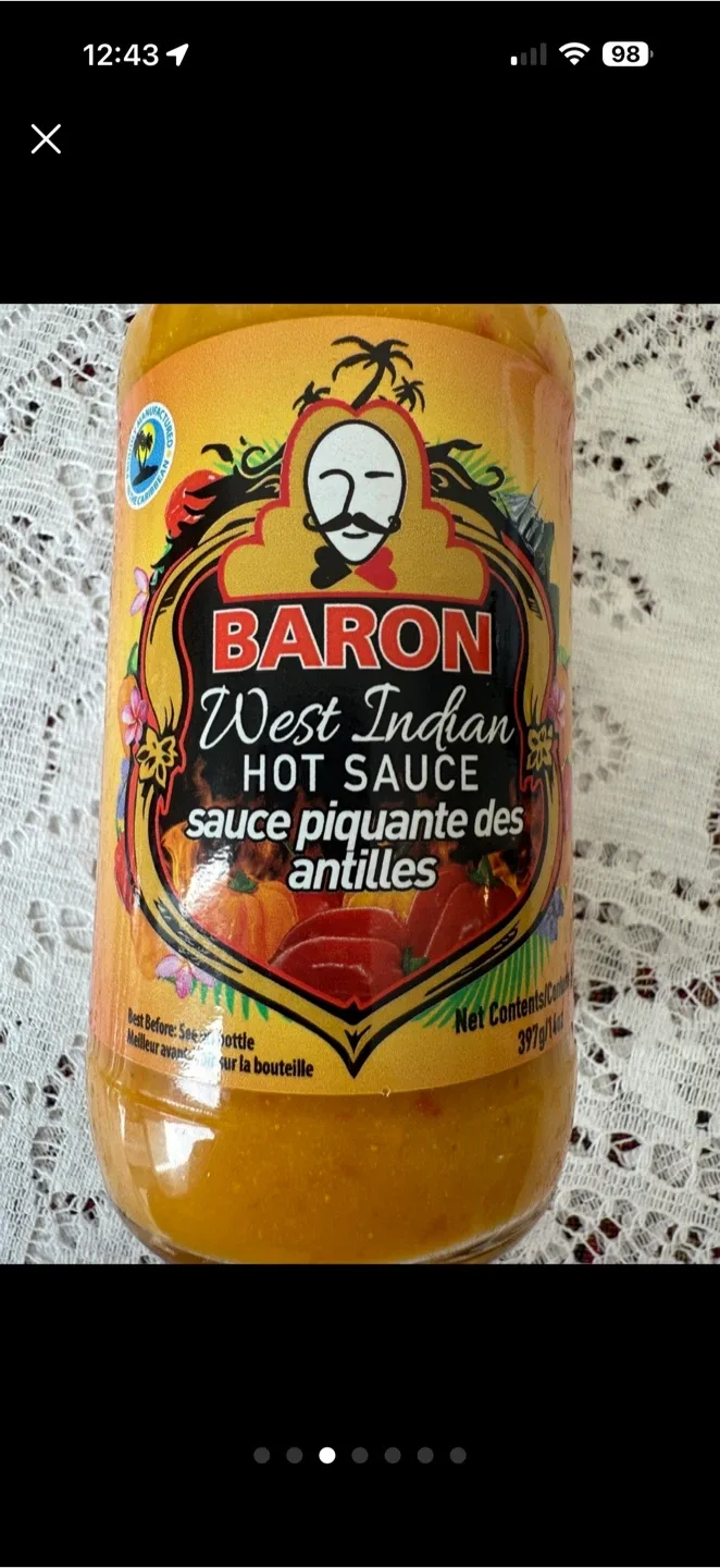 🔥 2 Award-Winning Baron Hot Sauce Bottles (Expiry June, 2026) image indicator(3)