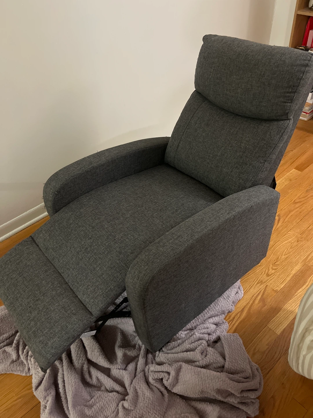 Gray Recliner Chair