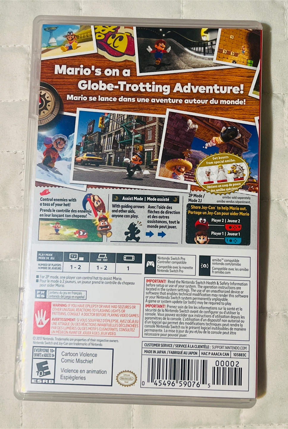 Super Mario Odyssey - Nintendo Switch Game - photo 2