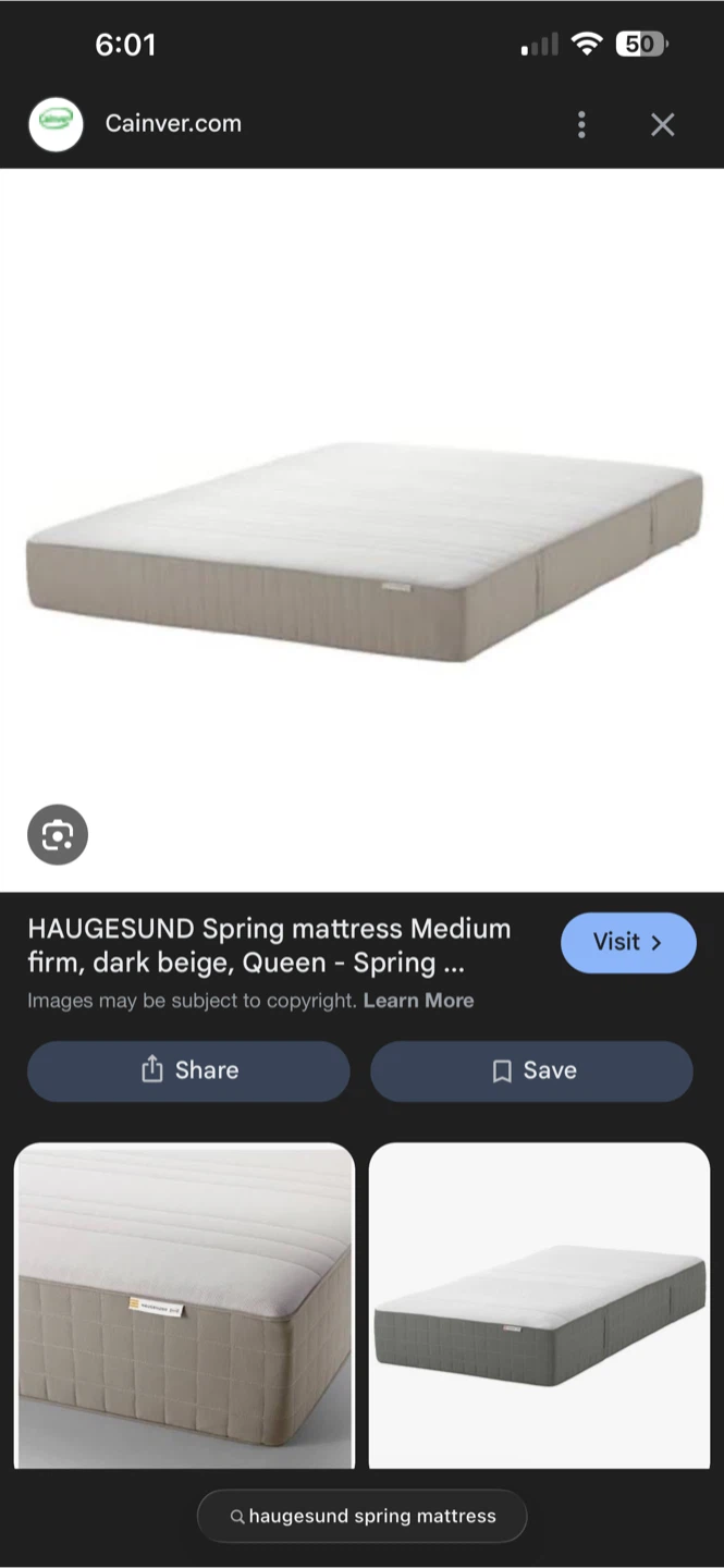 Haugesund spring mattress