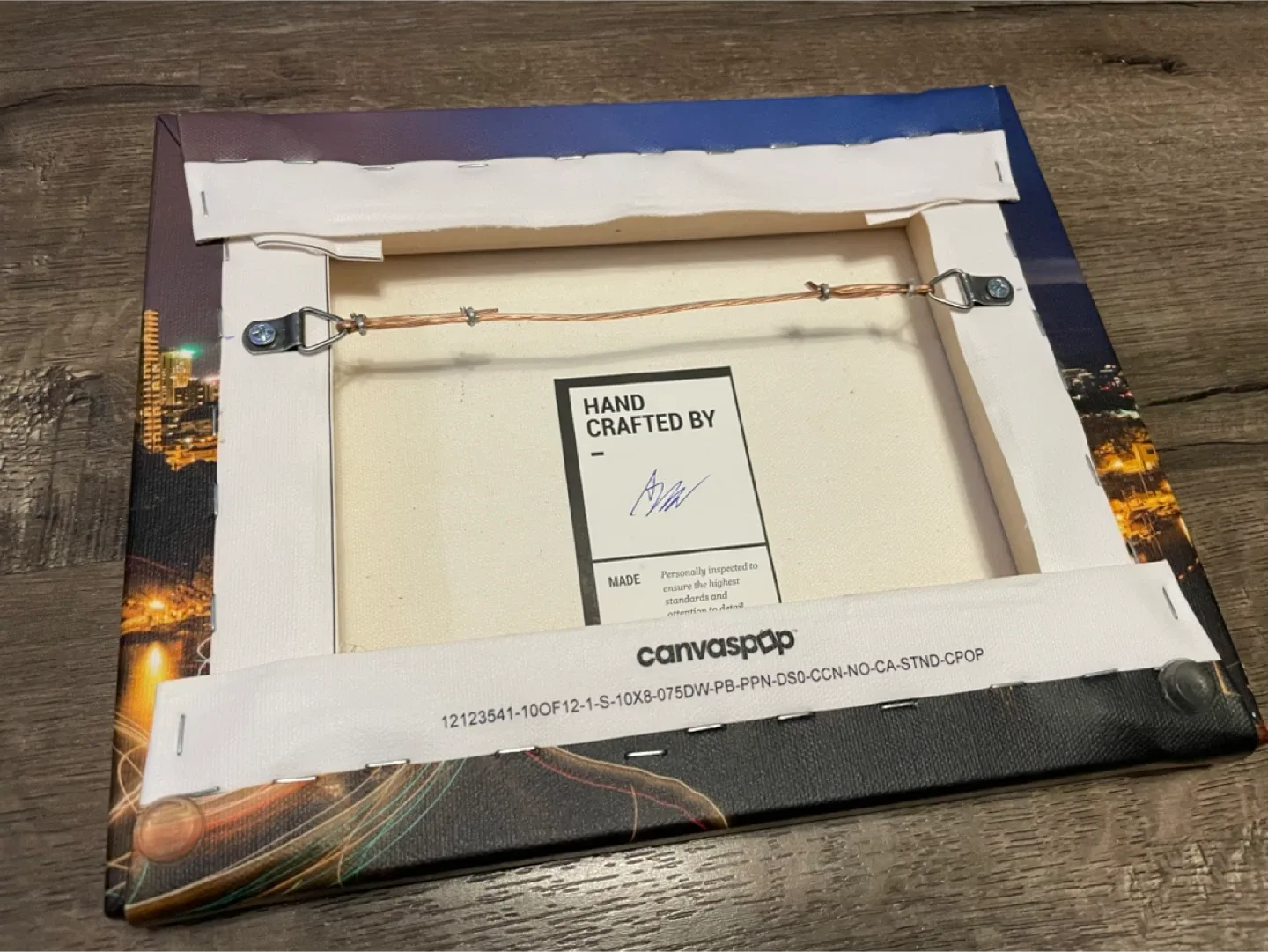 Canvaspop Cityscape Canvas Print - 10x8 inches image indicator(5)