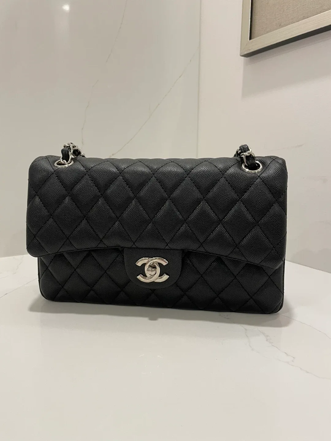 Chanel Black Caviar Bag - $500