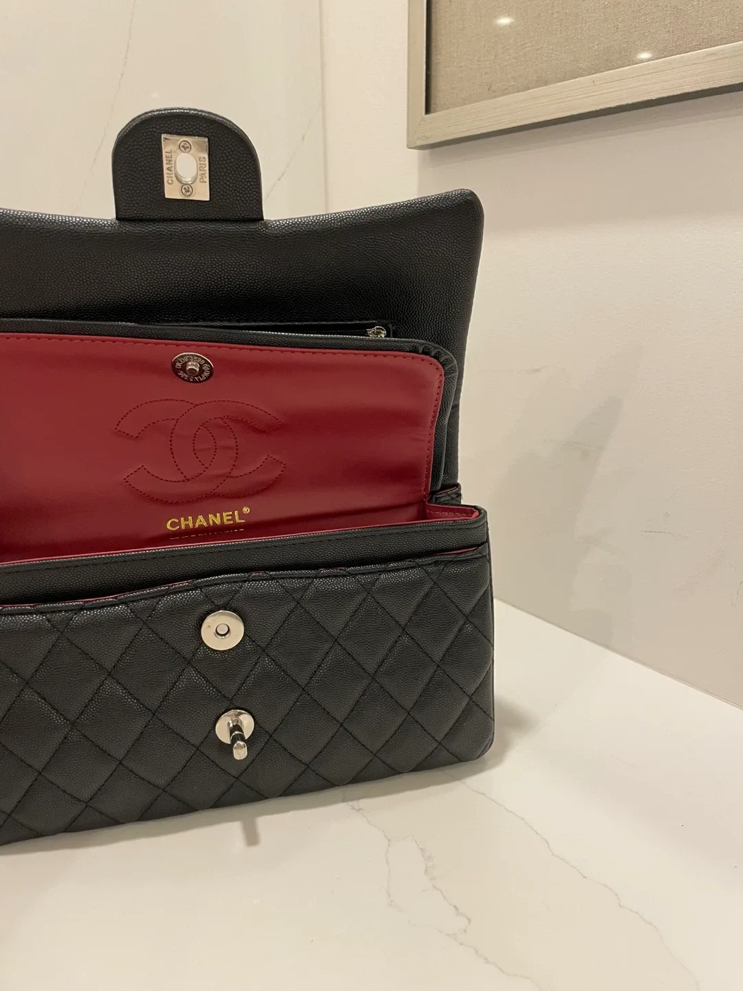 Chanel Black Caviar Bag - $500 image indicator(3)