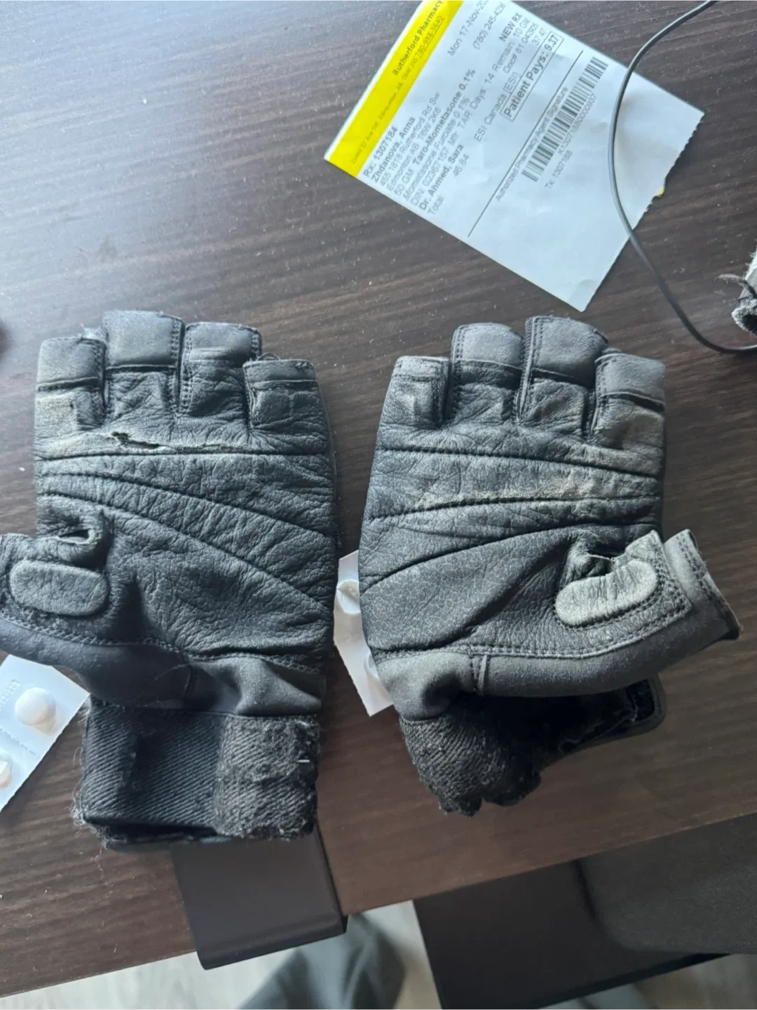 Schiek Weight Lifting Gloves and gym strips image indicator(4)