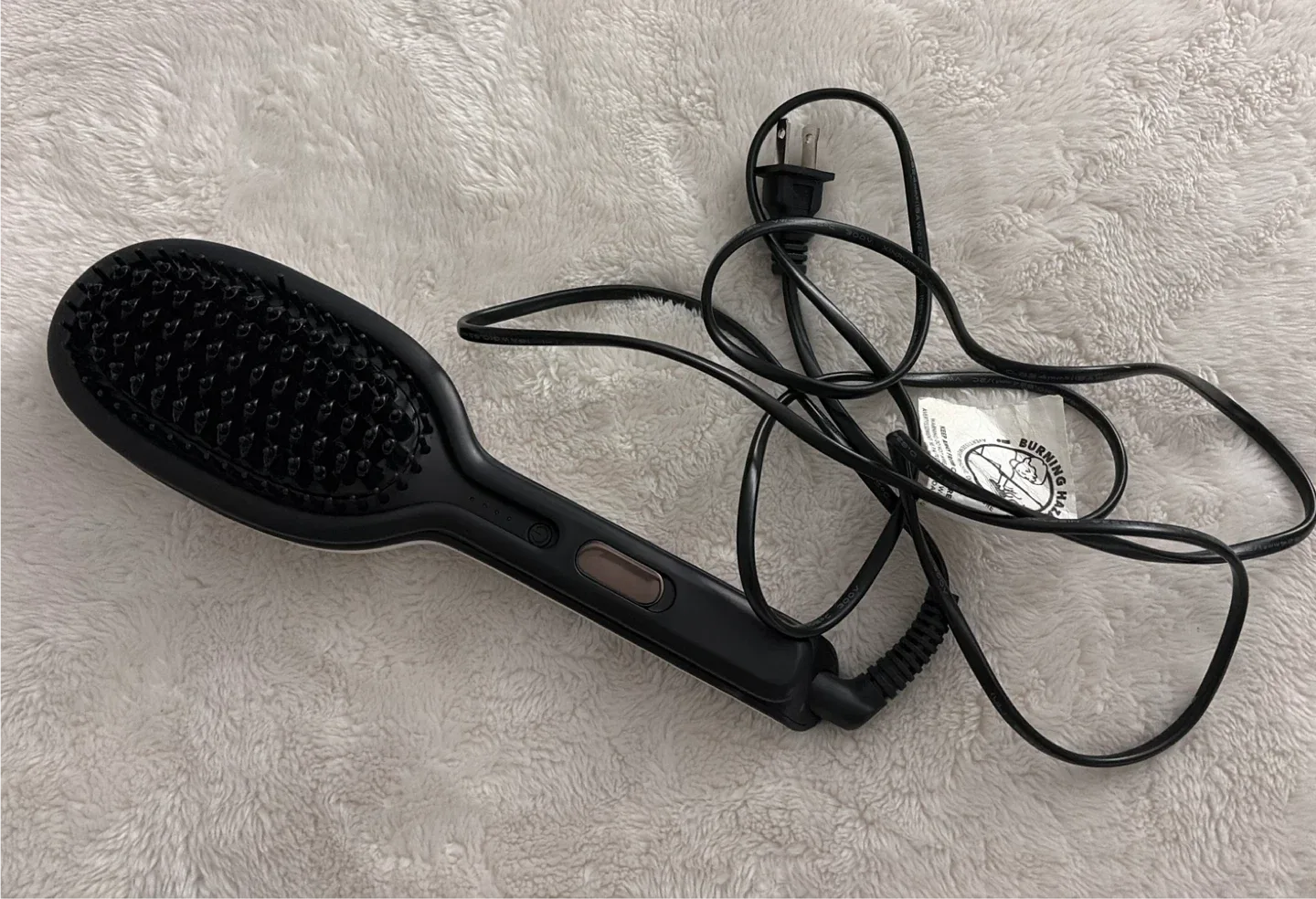 Hair Straightener Brush #Cleanout