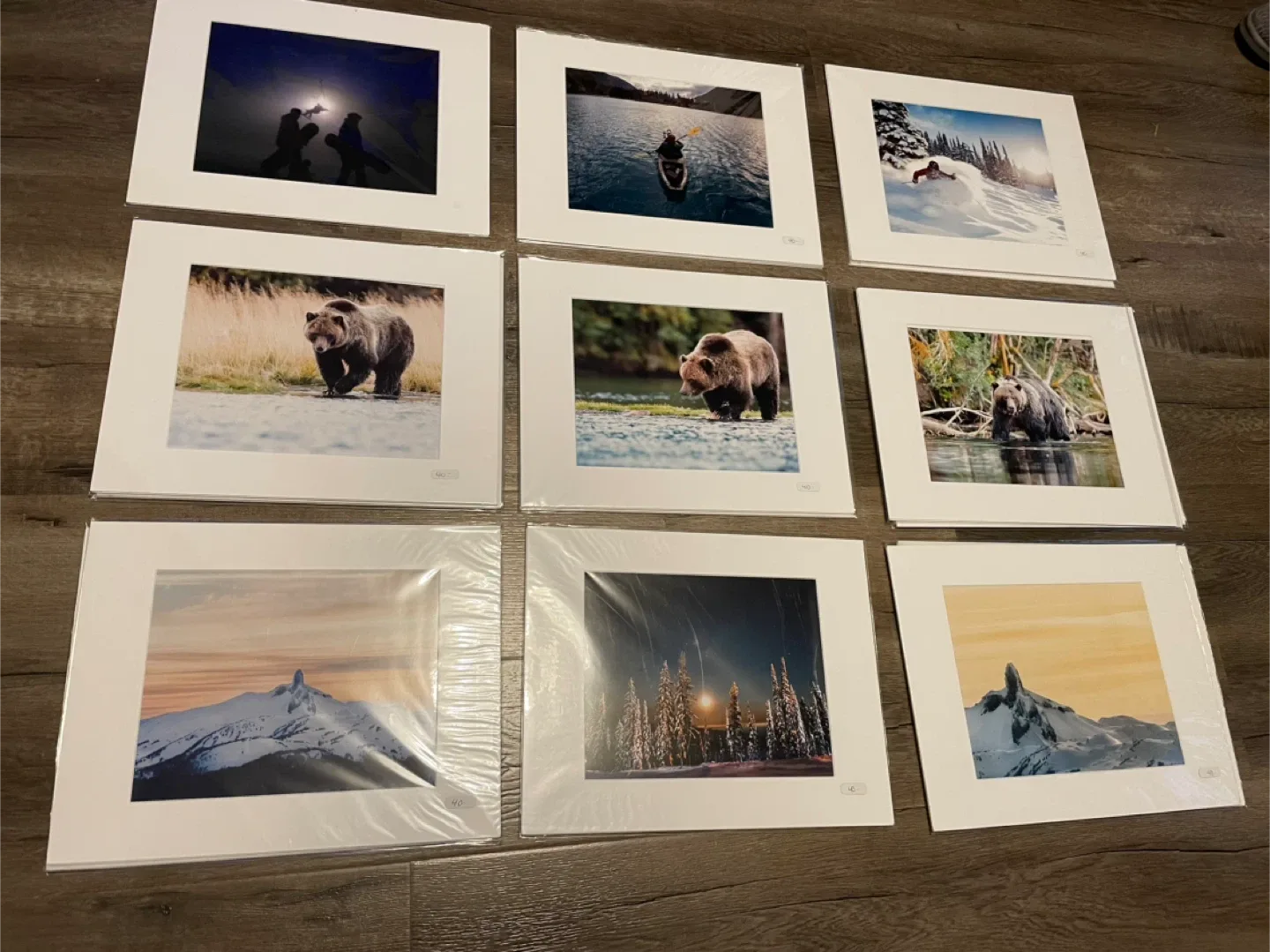 Kayak Explorer Print 11x14 matted image indicator(4)