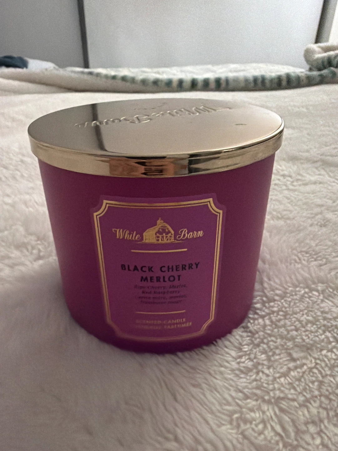 Black Cherry Merlot Candle #Cleanout