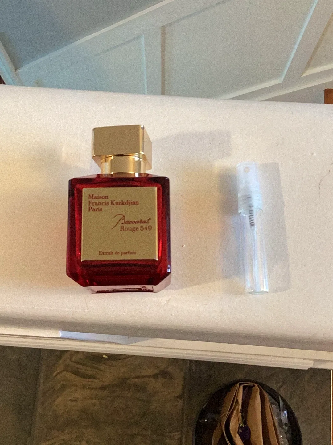 Baccarat rouge 540 decanted