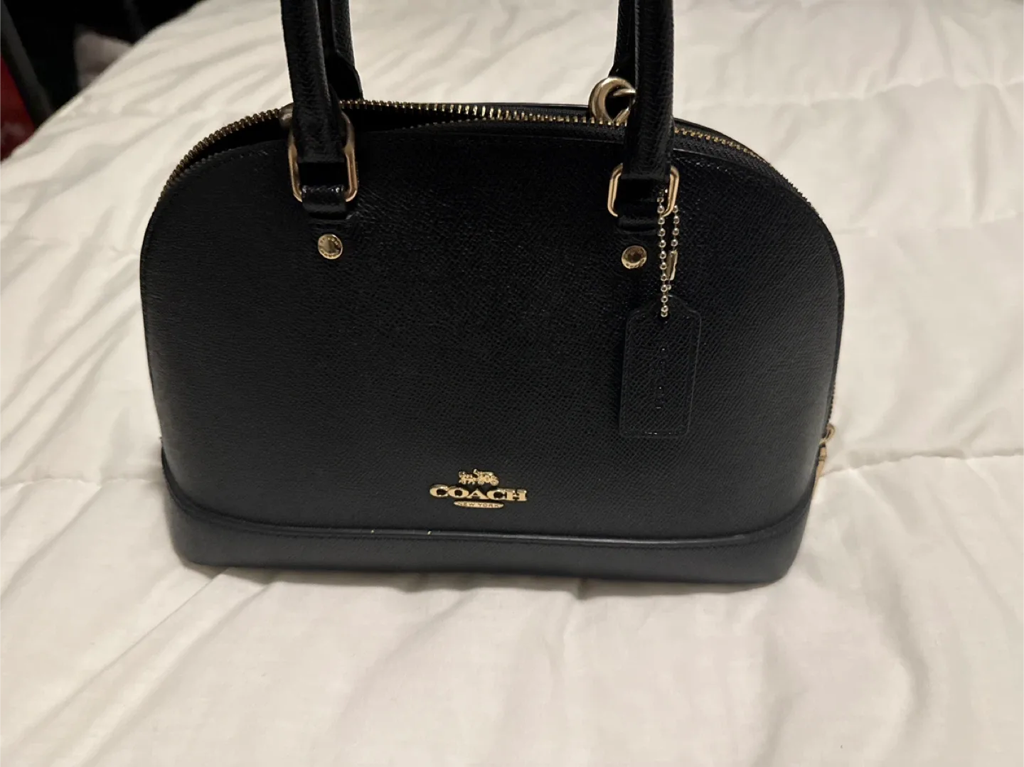 Coach Black Dome Satchel