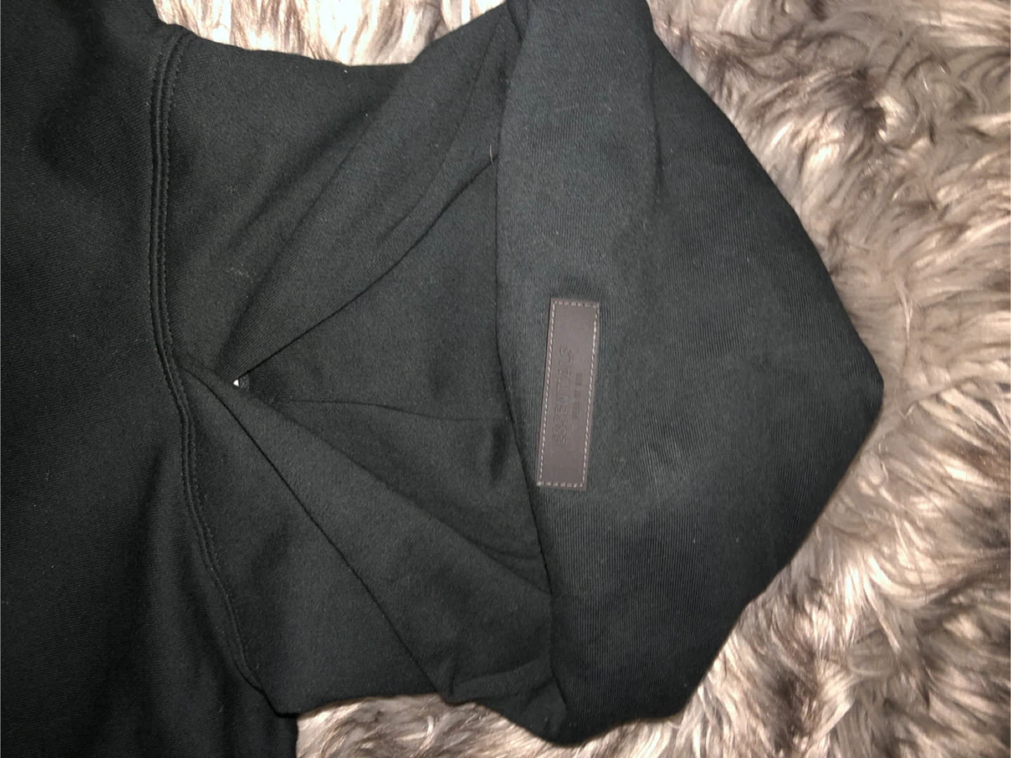 Essentials Fear of God Black Hoodie - Size XS - photo 3