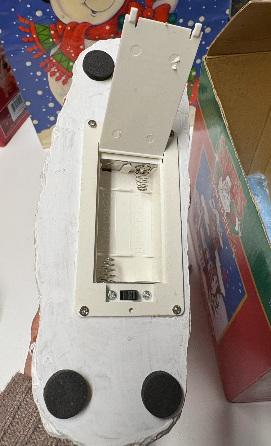 Santa's Trim Shoppe Polyresin Swing Set w/ Lights & Music image indicator(2)