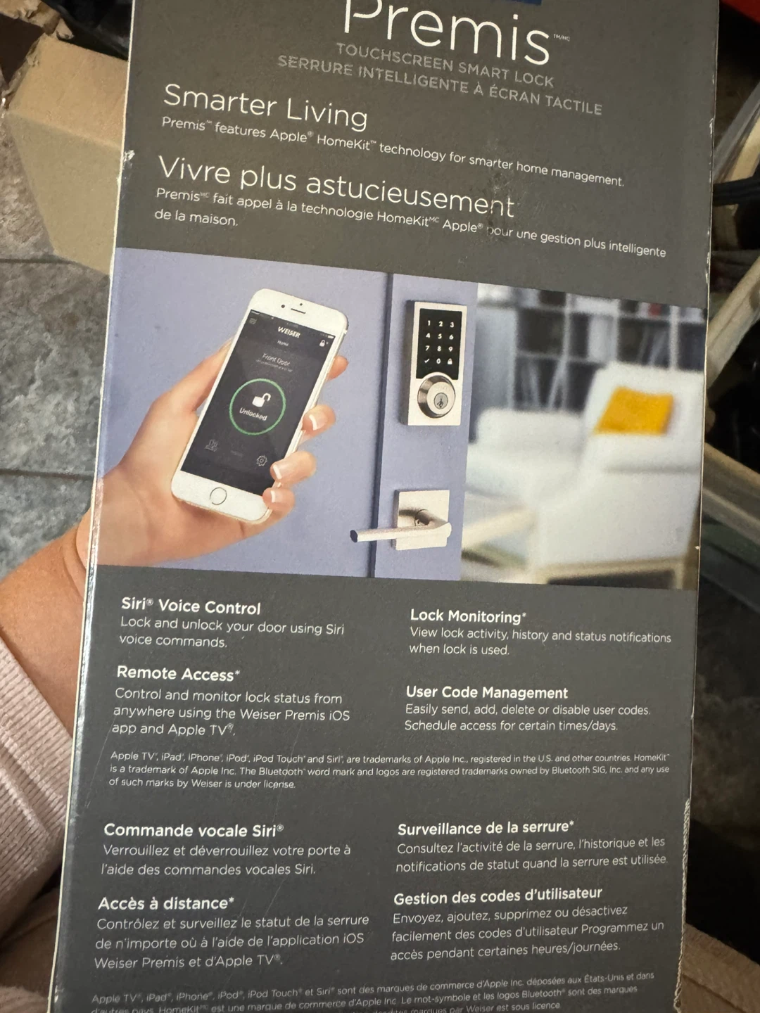 Weiser Premis Touchscreen Smart Lock - New - photo 2