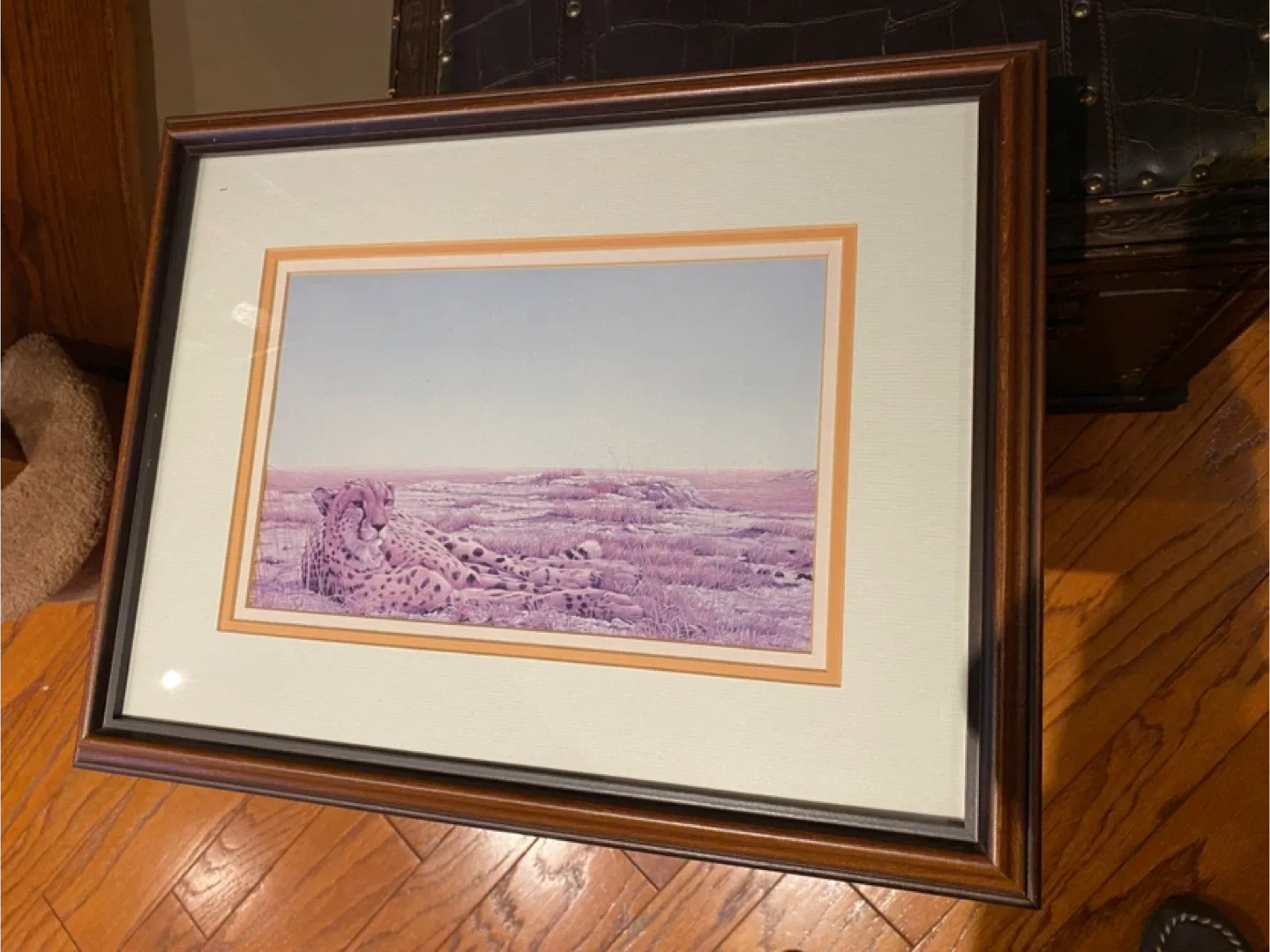 Robert Bateman Lion print