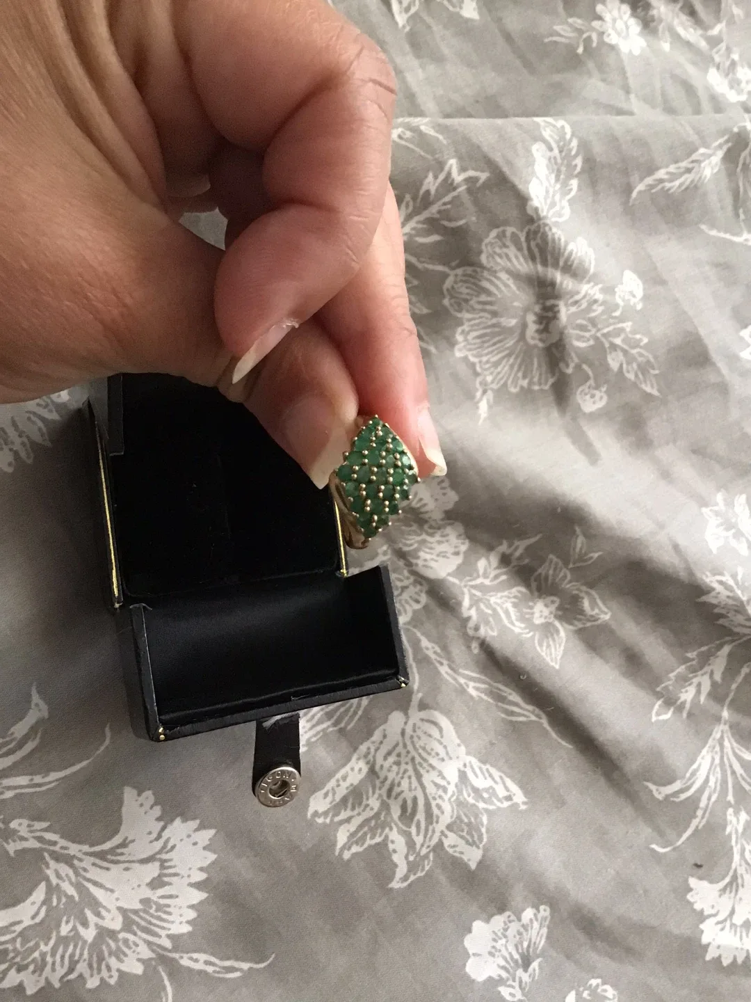 Vintage Emerald Ring #Cleanout image indicator(3)