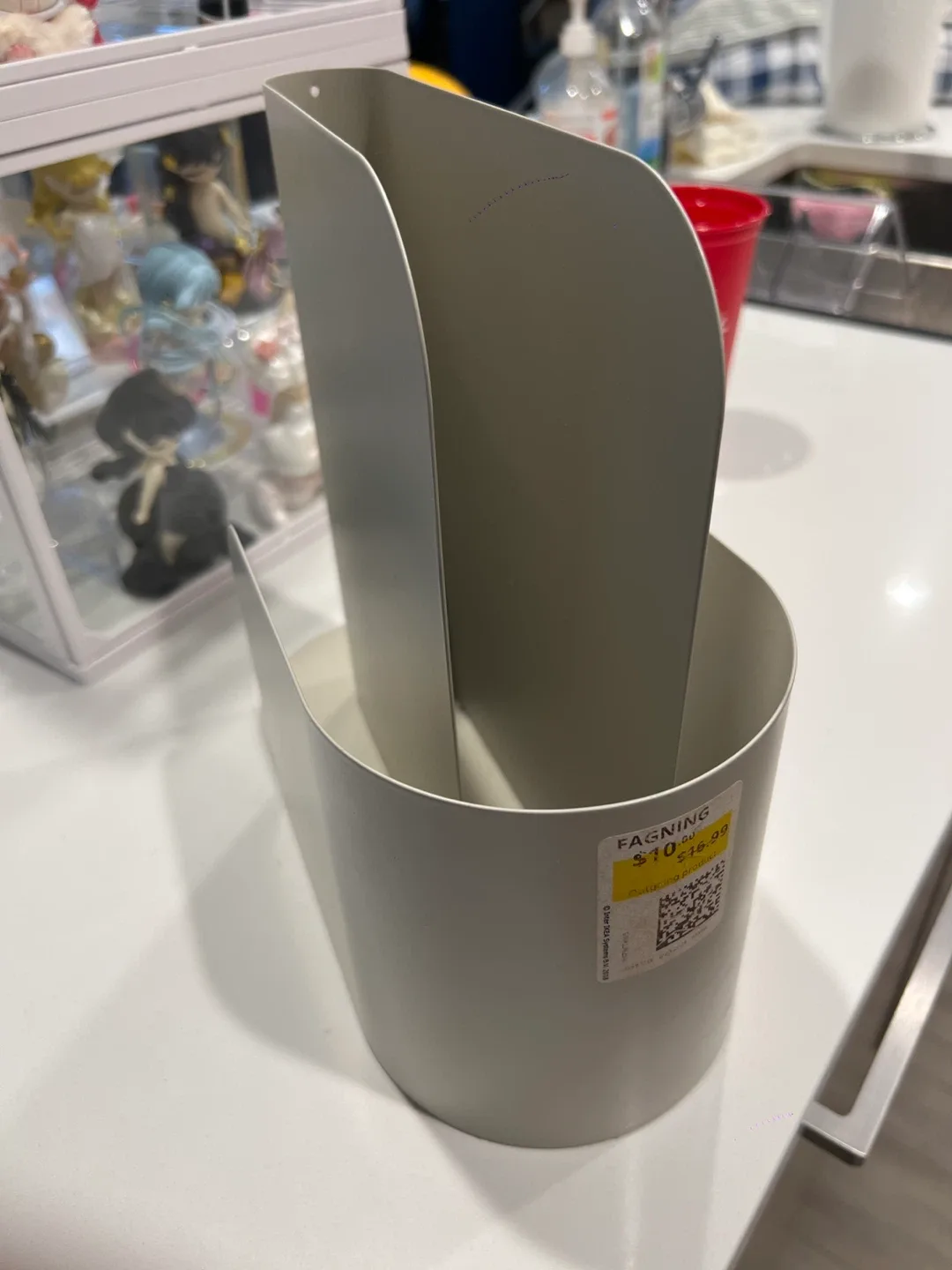 IKEA FAGNING Letter Holder - Grey image indicator(3)