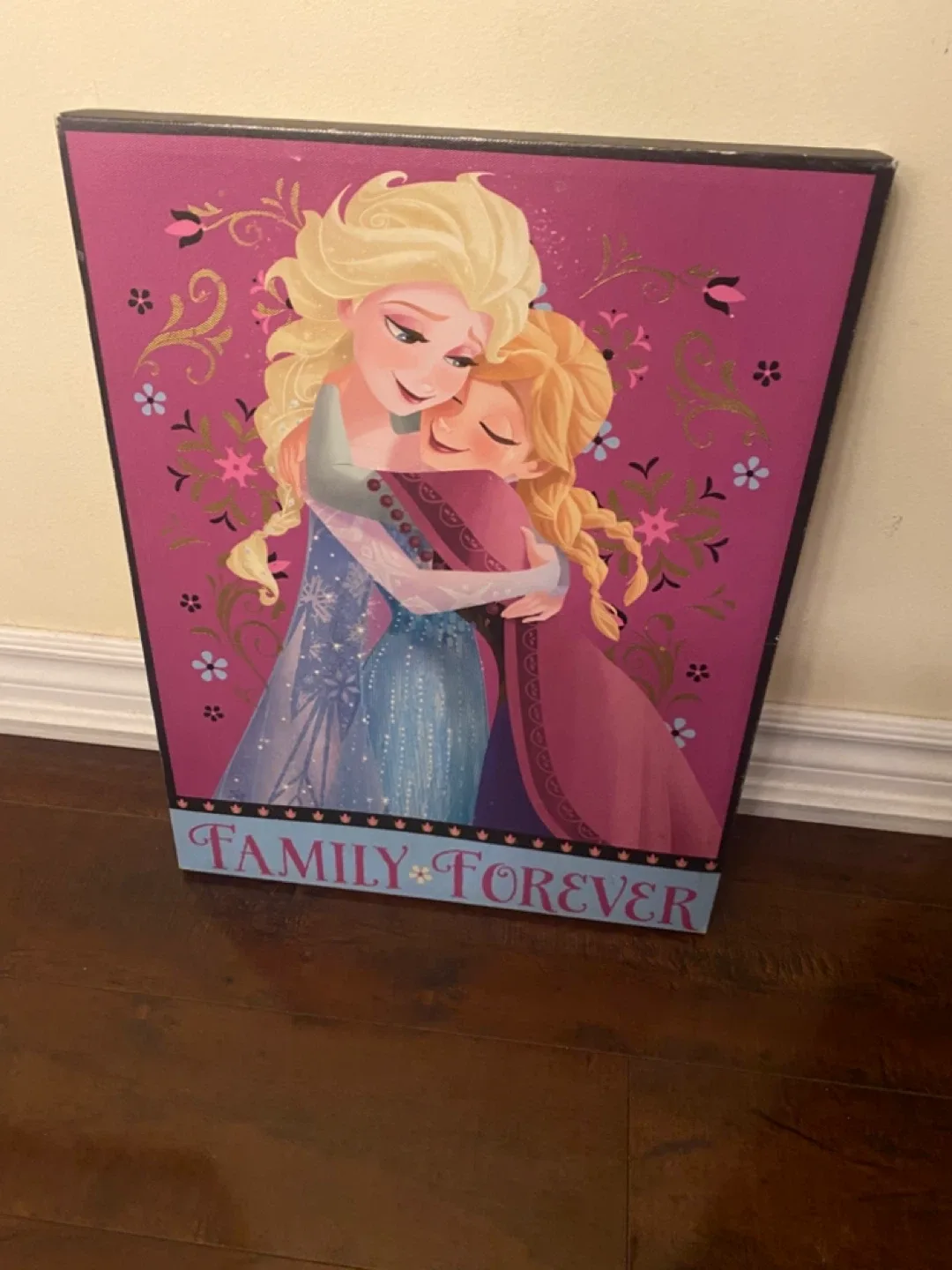 Disney Frozen "Family Forever" Wall Art18-14 inches