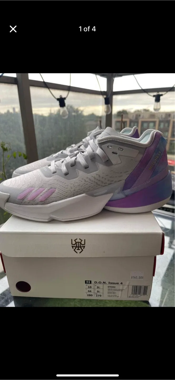 Adidas D.O.N. Issue #4 Basketball Shoes, Size 10