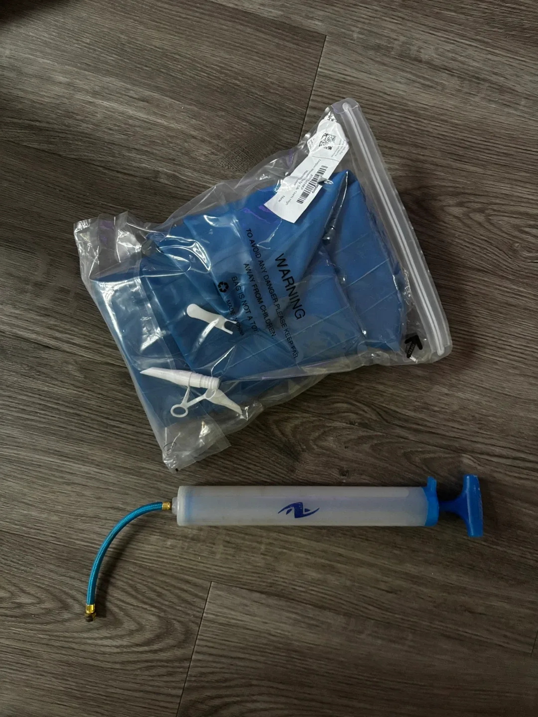 Valeo Blue Exercise Ball image indicator(2)