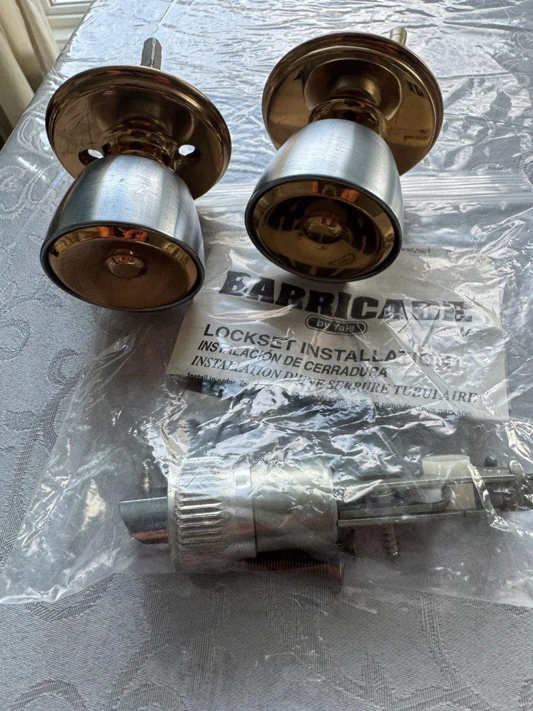 Barricade Lockset Installation Kit