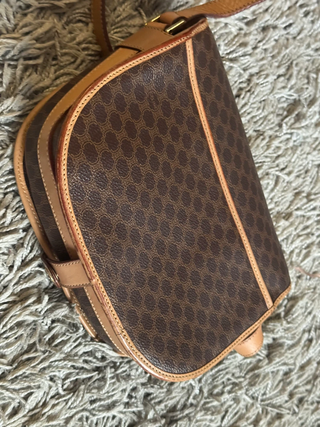 Celine Macadam Brown Shoulder Bag - photo 4