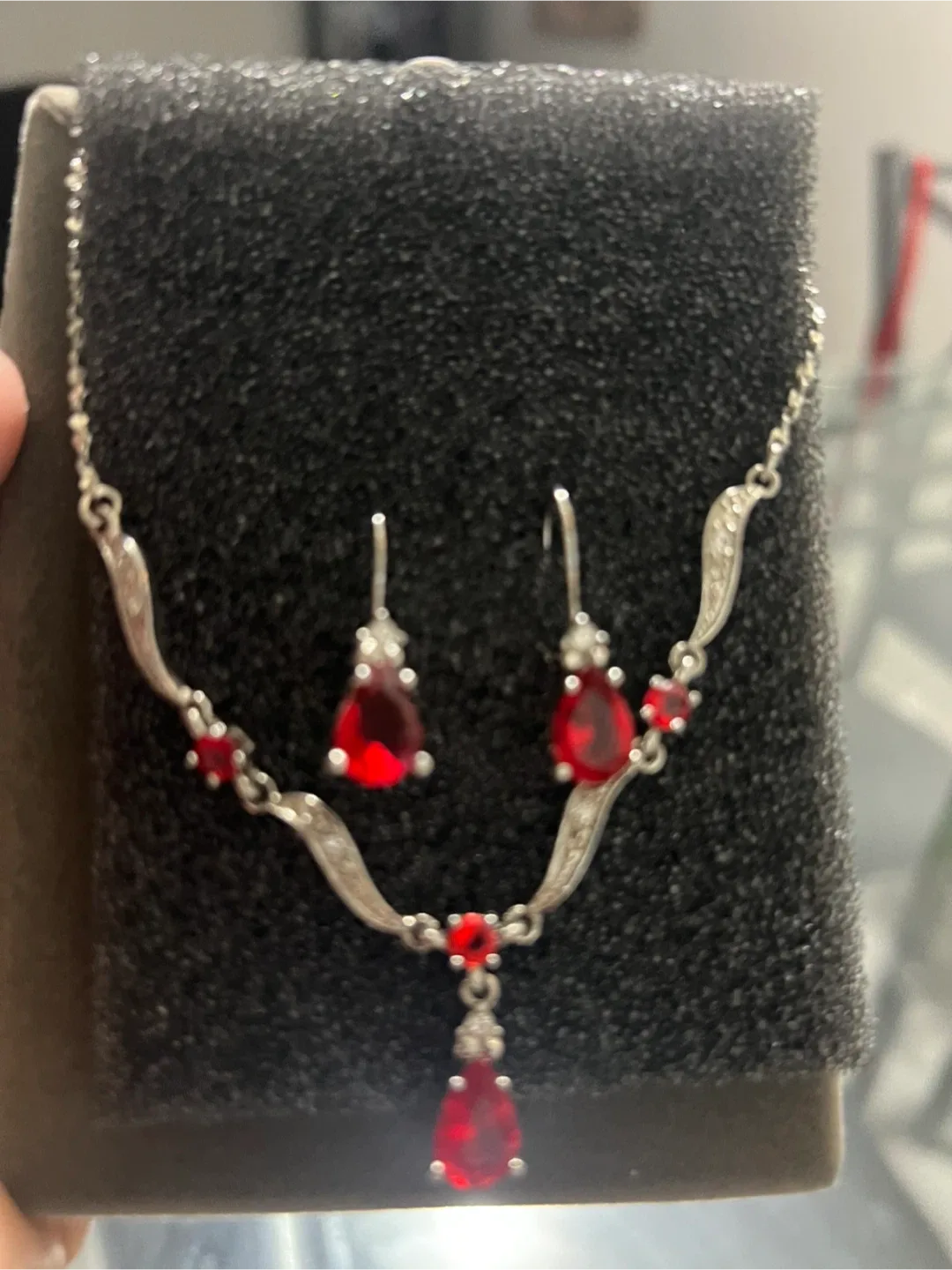 Nolan Miller Glamour Collection Necklace & Earring Set