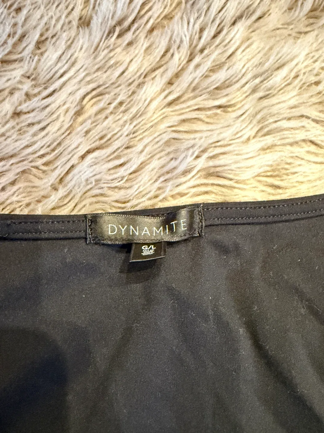 Dynamite Black Bodysuit - Size Large image indicator(2)