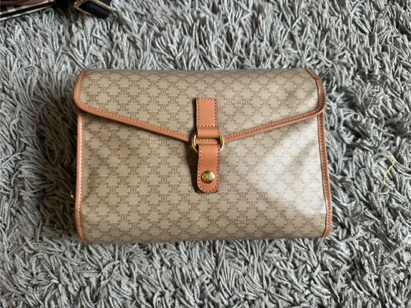 Celine Paris Made in Italy clutch bag