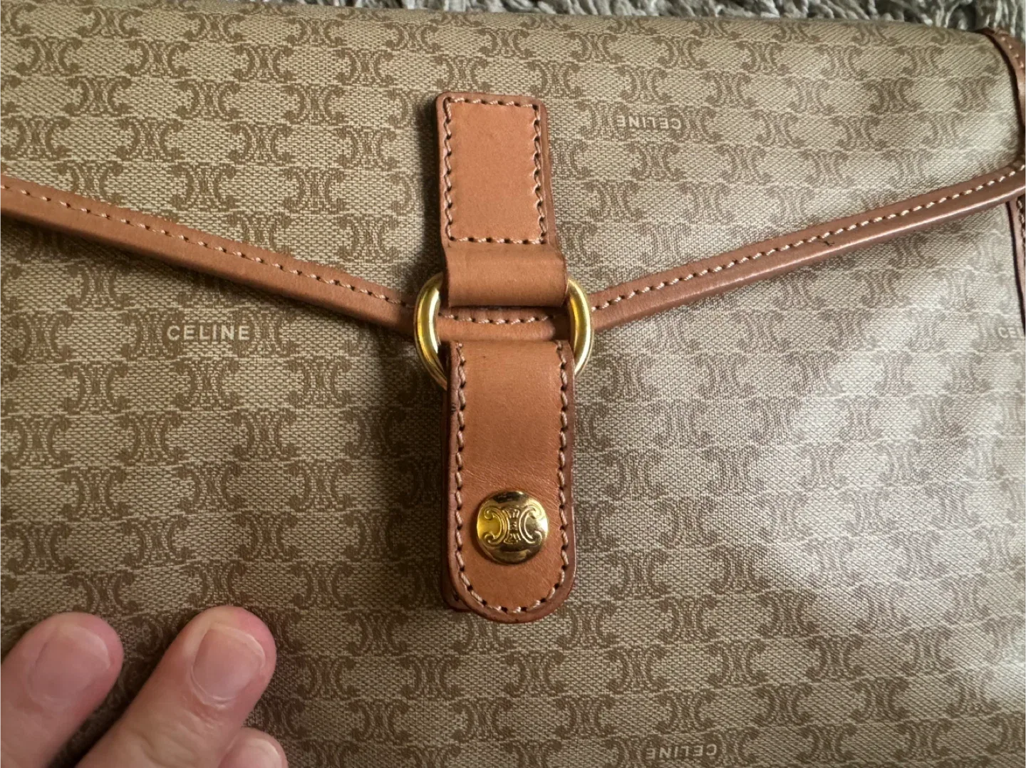 Celine Paris Made in Italy clutch bag image indicator(2)