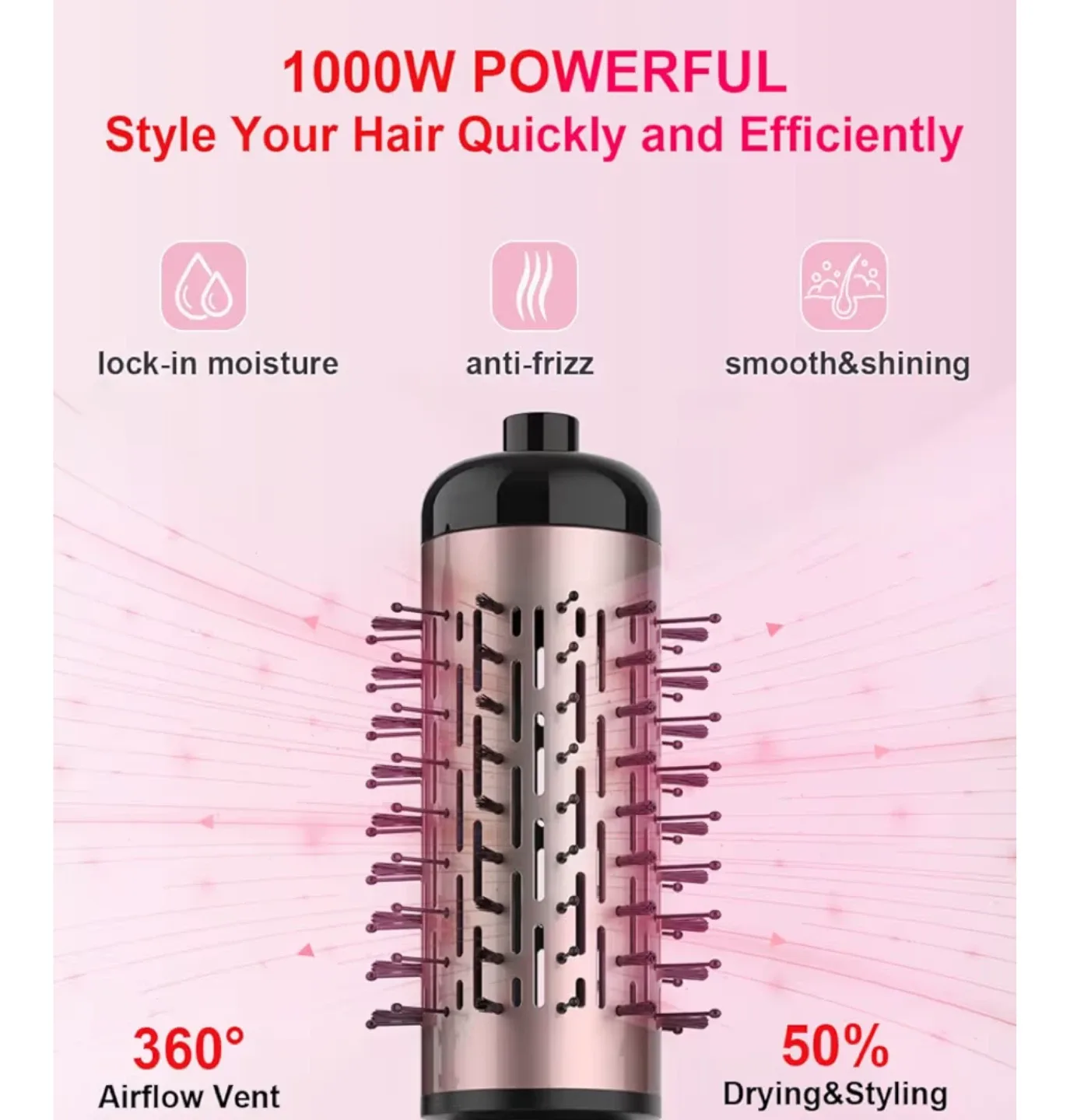 4 in 1 Rotating Blow Dryer Brush image indicator(3)